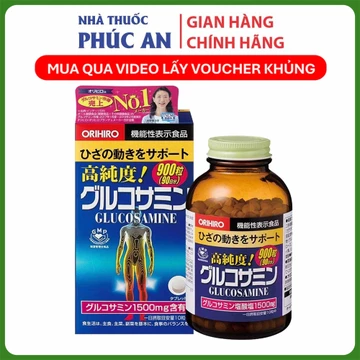 TPBVSK High purity Glucosamine ORIHIRO Nhật Bản hỗ trợ bảo vệ xương khớp