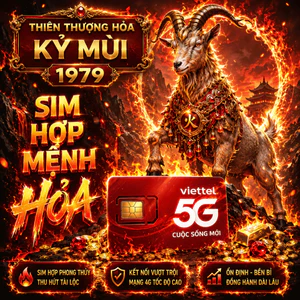 Sim Phong Thủy Mệnh Hỏa Sinh Năm 1979 Kỷ Mùi Thiên Thượng Hỏa, Sim Làm Ăn Kích Tài Vận