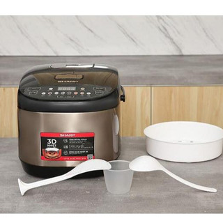 Nồi cơm điện tử Sharp 1.8 lít KS-TH18E2O-RS chính hãng 100% trưng bày mới 99% -Bảo hành 12 tháng