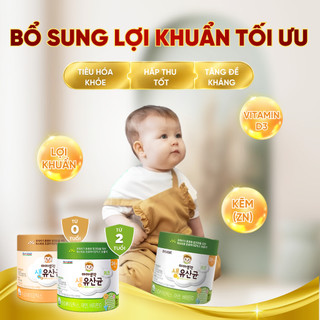 MEN VI SINH CHO BÉ LOTTE KIDS SYSY BABY PRO - MEN VI SINH CẢI THIỆN BIẾNG ĂN CHO BÉ (60 GÓI/HỘP)