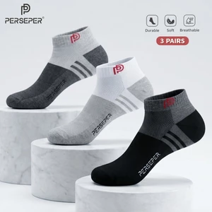 Tất vớ thể thao nam cổ thấp năng động êm ái, chất liệu mềm mịn thoáng khí - Ekiu Shop