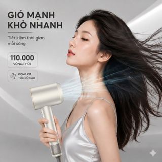 Máy Sấy Tóc Tốc Độ Cao Kachi MK429 ION (110.000 vòng/phút)
