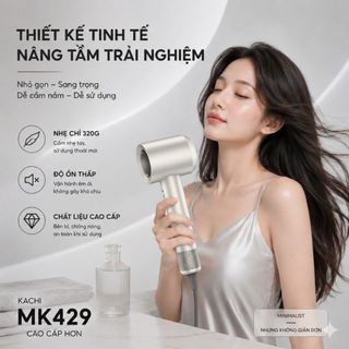 Máy Sấy Tóc Tốc Độ Cao Kachi MK429 ION (110.000 vòng/phút)