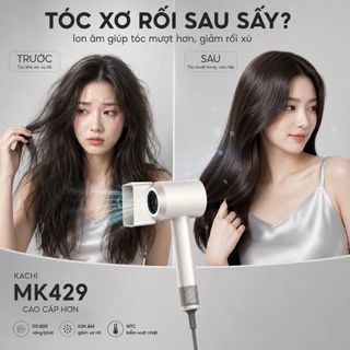 Máy Sấy Tóc Tốc Độ Cao Kachi MK429 ION (110.000 vòng/phút)