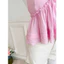 Áo Hai Dây Dáng Babydoll Xòe Viền Bèo Nhún Thời Trang – Áo Kiểu Hai Dây Mùa Hè Màu Hồng Trơn Chất Vải Mềm Mại Xinh Xắn