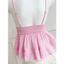 Áo Hai Dây Dáng Babydoll Xòe Viền Bèo Nhún Thời Trang – Áo Kiểu Hai Dây Mùa Hè Màu Hồng Trơn Chất Vải Mềm Mại Xinh Xắn