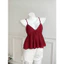 Áo Hai Dây Dáng Babydoll Xòe Viền Bèo Nhún Thời Trang – Áo Kiểu Hai Dây Mùa Hè Màu Hồng Trơn Chất Vải Mềm Mại Xinh Xắn