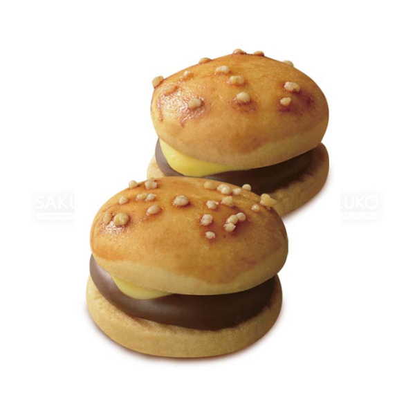 Bánh quy Every Burger Bourbon Nhật Bản - Hamburger mini nhân socola ngọt ngào 🍫
