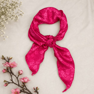 Khăn turban, khăn mỏ quạ chất lụa gấm mềm mịn mướt cho bé mặc áo bà ba, áo dài, phụ kiện thời trang bé gái - BIATON KIDS