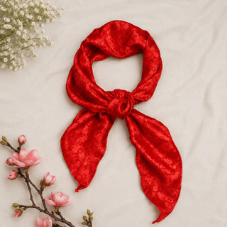 Khăn turban, khăn mỏ quạ chất lụa gấm mềm mịn mướt cho bé mặc áo bà ba, áo dài, phụ kiện thời trang bé gái - BIATON KIDS