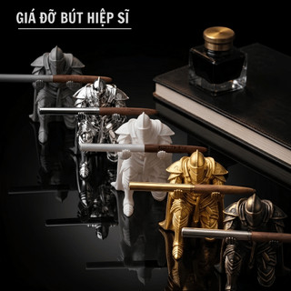 Hiệp Sĩ Cầm Bút Để Bàn Decor - Chiến binh nâng bút-bút vẽ nâng cao giá trị góc làm việc MITU Figure