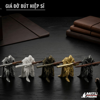 Hiệp Sĩ Cầm Bút Để Bàn Decor - Chiến binh nâng bút-bút vẽ nâng cao giá trị góc làm việc MITU Figure