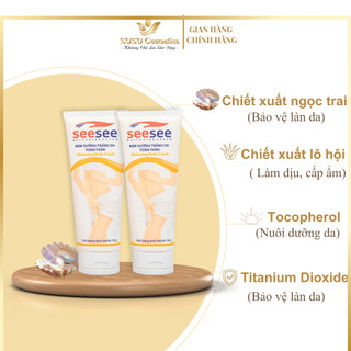 Kem Dưỡng trắng, Chống nắng da toàn thân SeeSee 180g