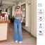 JD1988 Quần Jeans Suông Basic Cao Cấp, Ống Rộng Vừa, Cạp Cao, Co Giãn Tốt, Chuẩn Form.
