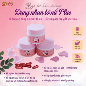 Dung Nhan Tố Nữ Plus - Hỗ Trợ Làm Đẹp Từ Bên Trong, Cân Bằng Nội Tiết, Hỗ Trợ Giảm Khó Chịu Do Thay Đổi Nội Tiết