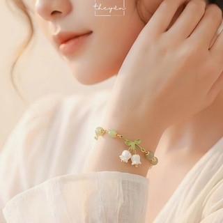 Lily - Vòng tay Thanh Ngọc Linh Lan - Quà Tặng Thanh Lịch, Nhẹ Nhàng Cho Nữ