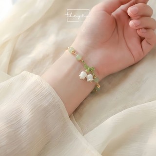 Lily - Vòng tay Thanh Ngọc Linh Lan - Quà Tặng Thanh Lịch, Nhẹ Nhàng Cho Nữ