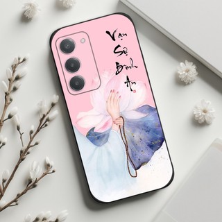 Ốp lưng Xiaomi Redmi 15 / 15C / Poco C85 In hình thư pháp,tâm an, an nhiên,chú tiểu mềm bảo vệ camera