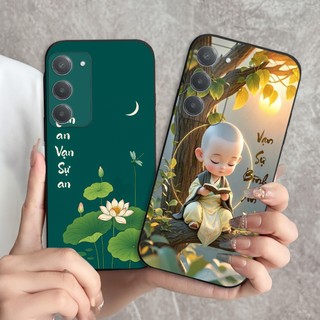 Ốp lưng Xiaomi Redmi 15 / 15C / Poco C85 In hình thư pháp,tâm an, an nhiên,chú tiểu mềm bảo vệ camera