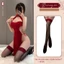 Đầm sườn xám, Váy sườn xám in hoa chìm cách tân gợi cảm mặc dự tiệc đi bay