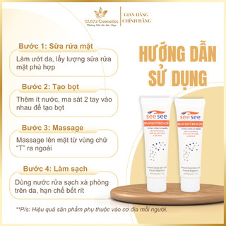 Kem Làm Sạch Tế Bào Chết Toàn Thân SeeSee 70g