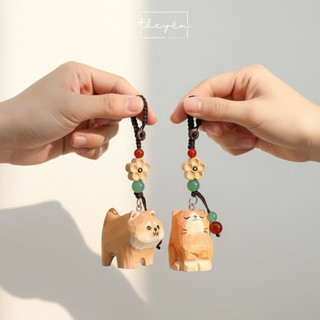 The Besties - Móc treo Tương Tri Hỷ Lạc - Gỗ Hoàng Dương - Quà Tặng Trang Trí Dễ Thương