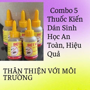 ComBo 5 Lọ Thuốc Diệt Kiến Gián Sinh Học An Toàn, Hiệu Quả