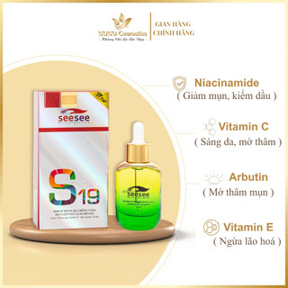 Serum Dưỡng trắng, Ngừa mụn, Ngừa lão hóa da SeeSee 30ml
