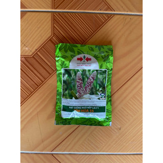 Hạt giống ngô (bắp) nếp lai F1 TÍM HOA 35 Hai Mũi Tên Đỏ - gói 100gram và 500gram