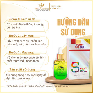 Serum Dưỡng trắng, Cấp ẩm sâu SeeSee