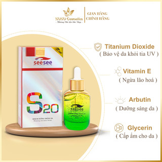 Serum Dưỡng trắng, Cấp ẩm sâu SeeSee