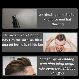 Xịt phồng tóc , xịt tạo phồng tự nhiên, xịt giữ nếp không gây bết và nặng tóc ALICEVA