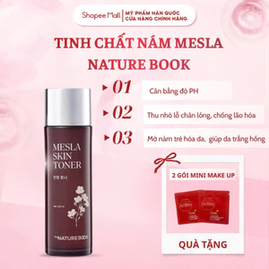 Nước Hoa Hồng Mesla Nature Book Mall Giúp Cấp Ẩm, Bảo Vệ Da Dung Tích 120ml Dưỡng Ẩm Da Skincare Nữ