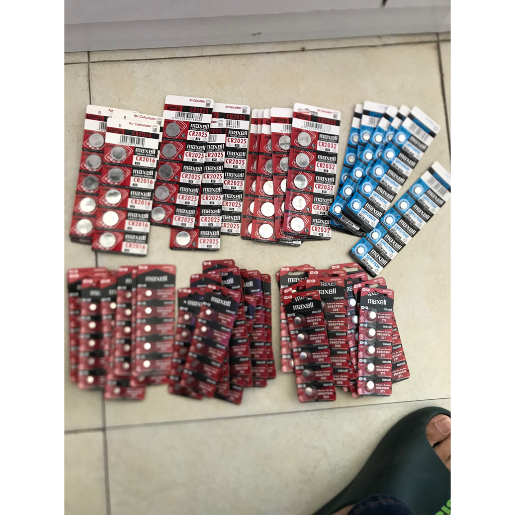[Chính Hãng] Pin Maxell SR364 SR377 SR621 SR626 CR2016 CR2025 CR2032 - Pin Cúc Áo Đồng Hồ, Chìa Khóa Xe