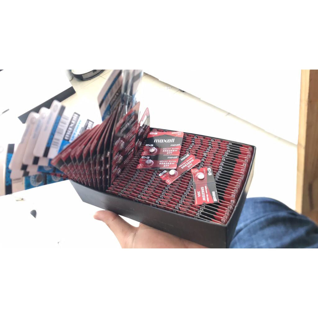 [Chính Hãng] Pin Maxell SR364 SR377 SR621 SR626 CR2016 CR2025 CR2032 - Pin Cúc Áo Đồng Hồ, Chìa Khóa Xe