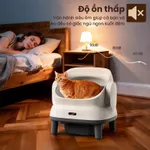 [Tặng Thảm] Máy Dọn Phân Mèo, Cát Mèo, Máy Vệ Sinh Lớn Cho Mèo HELIPET OPEN TOP PRO — ảnh 2