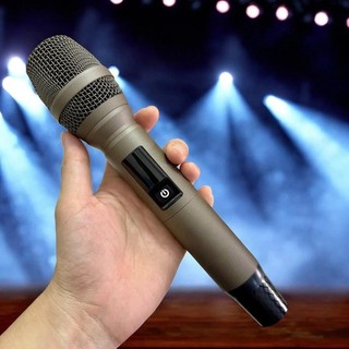 Micro Không Dây AT 600 Pro - Hát Cực Nhạy, Chống Hú Rít, Lọc Âm Hiệu Quả, Hát Nhẹ Chống Hú Tốt, Micro Độ Bền Cao