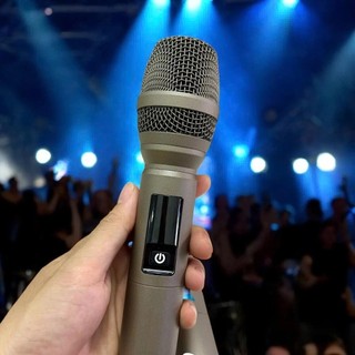 Micro Không Dây AT 600 Pro - Hát Cực Nhạy, Chống Hú Rít, Lọc Âm Hiệu Quả, Hát Nhẹ Chống Hú Tốt, Micro Độ Bền Cao