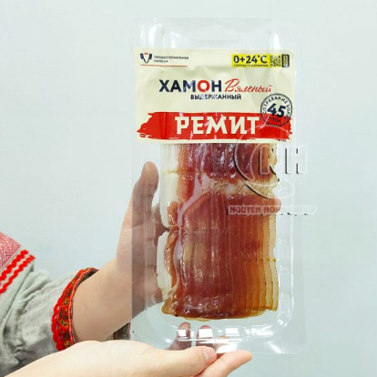Thịt Lợn Xông Khói Thái Lát Prosciutto Remit (Nga) – Hương Vị Châu Âu Thượng Hạng
