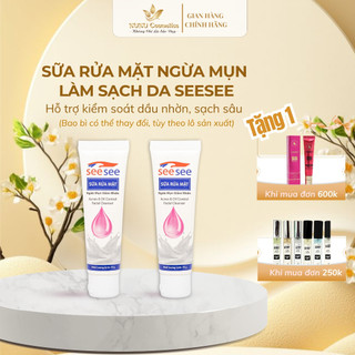Sữa Rửa Mặt Kiềm Dầu, Ngừa Mụn Giúp Da Kiểm Soát Bã Nhờn SeeSee