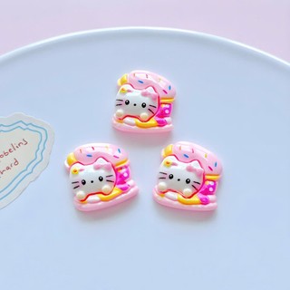 [ĐỘC QUYỀN] Set Charm Gắn Dép Hello Kitty Hồng Pastel Kawaii Cá Taiyaki Vợt Tennis Bánh Ngọt gắn Dép Crocs Nữ Cute Xinh