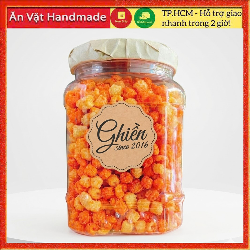 450gram Nui sấy bơ giòn ngon, Đồ ăn vặt Sài Gòn