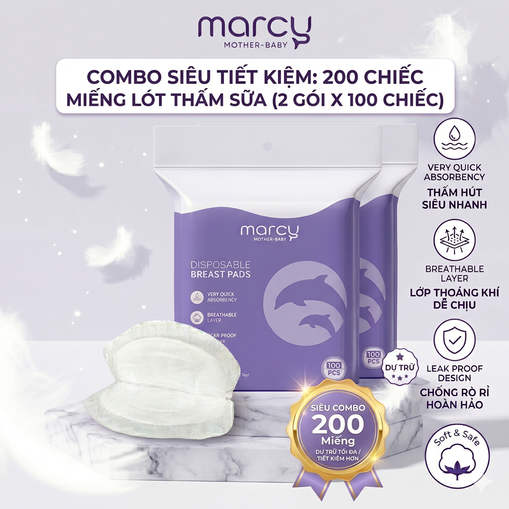 Miếng lót thấm sữa Mameyo (Bịch 100 Miếng)