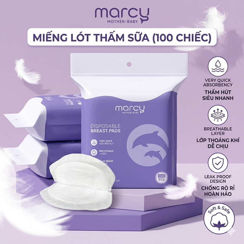 Miếng lót thấm sữa Mameyo (Bịch 100 Miếng)
