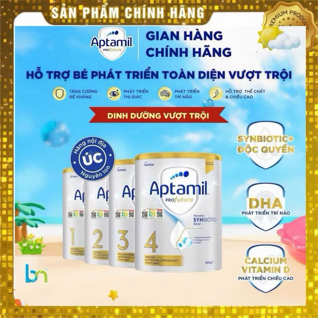 [BẮC NAM]Sữa Aptamil Úc hàng chính hãng nội địa Úc 1-2-3-4 800/900gr - 𝐁𝐞𝐞𝐡𝐨𝐮𝐬𝐞