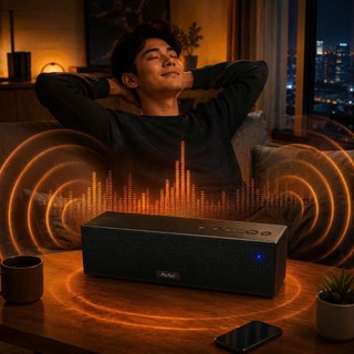 🔈Loa J50 SOUNDBAR, loa Bluetooth không dây, tích hợp cổng AUX cho PC laptop, cổng TF Bass Đầm Căng