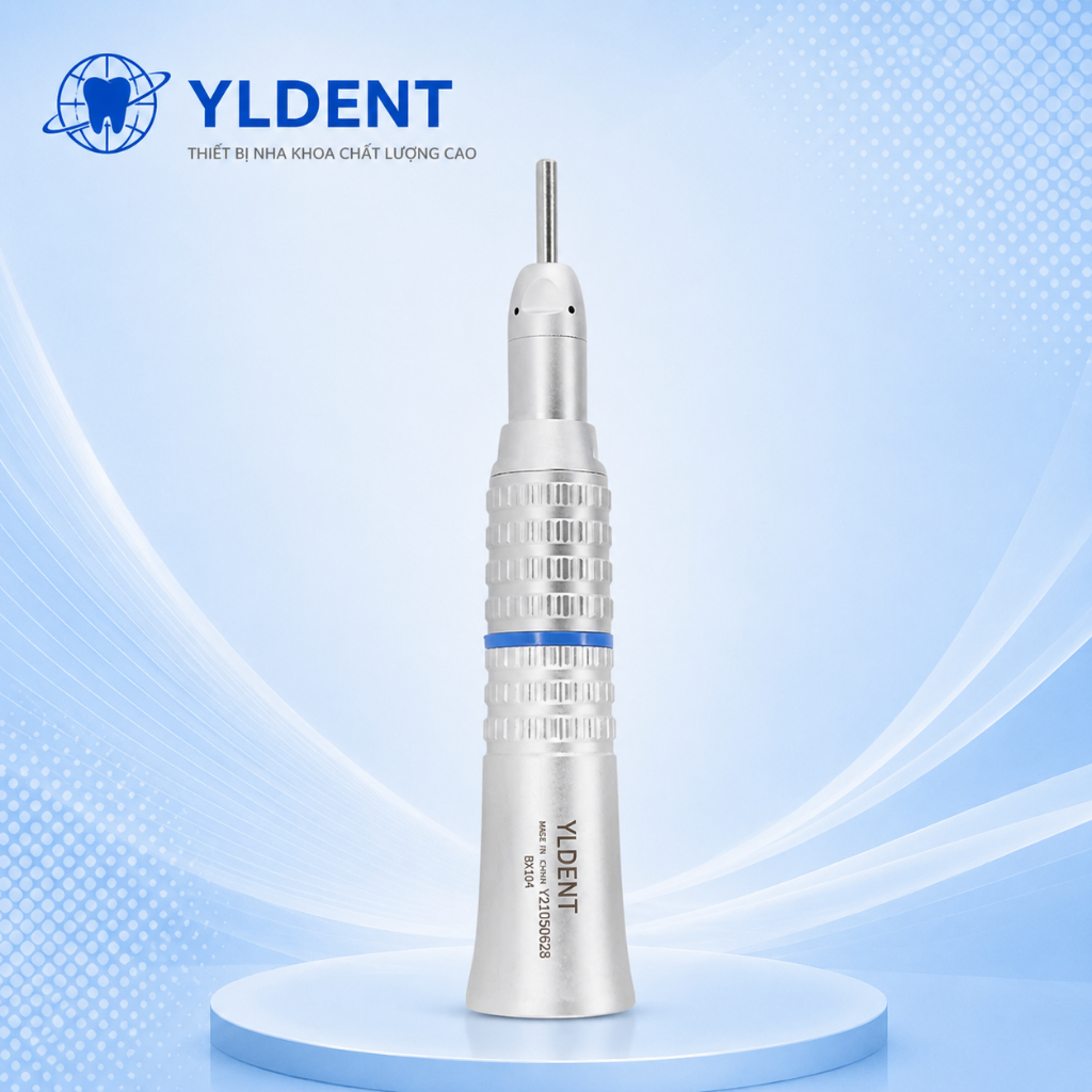 Bộ tay khoan chậm 3 chi tiết YLDENT - Đầu khuỷa tay chậm YLDENT - Đầu cong YLDENT - Củ chậm YLDENT