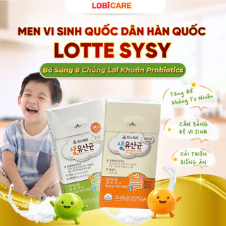 Men Vi Sinh Sysy Baby Pro Hàn Quốc Bổ Xung Lợi Khuẩn Cho Bé, Hỗ Trợ Tiêu Hóa, Hấp Thu Dinh Dưỡng, Giảm Táo Bón