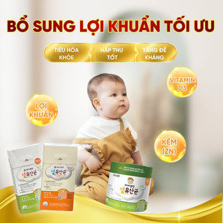 Men Vi Sinh Sysy Baby Pro Hàn Quốc Bổ Xung Lợi Khuẩn Cho Bé, Hỗ Trợ Tiêu Hóa, Hấp Thu Dinh Dưỡng, Giảm Táo Bón
