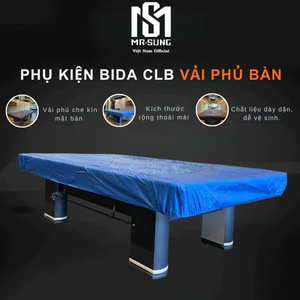 Khăn phủ bàn Bi-a, Vải phủ bàn bida chuyên dụng chống bụi bẩn vừa mọi kích thước - MR.SUNG VIỆT NAM